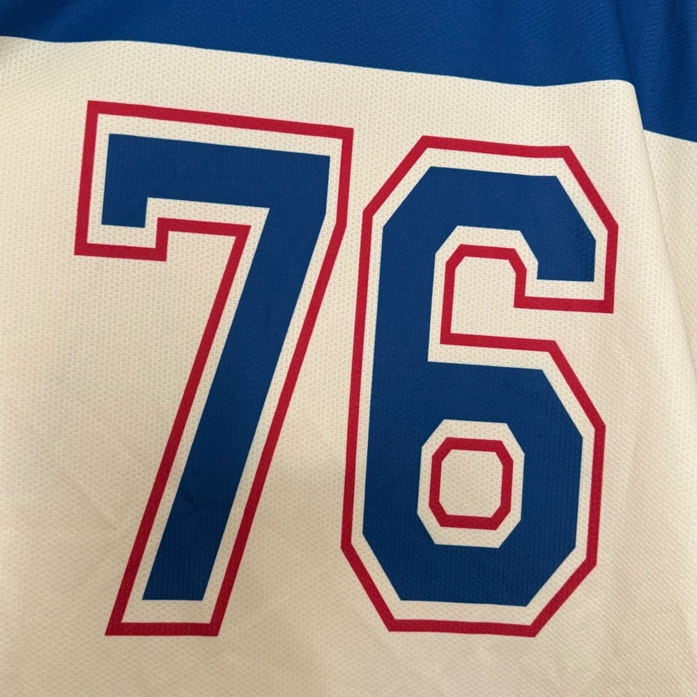 Chubbies Jersey Mens Athletic Club USA V Neck Pullover Sz XXL Patriotic - Picture 5 of 8